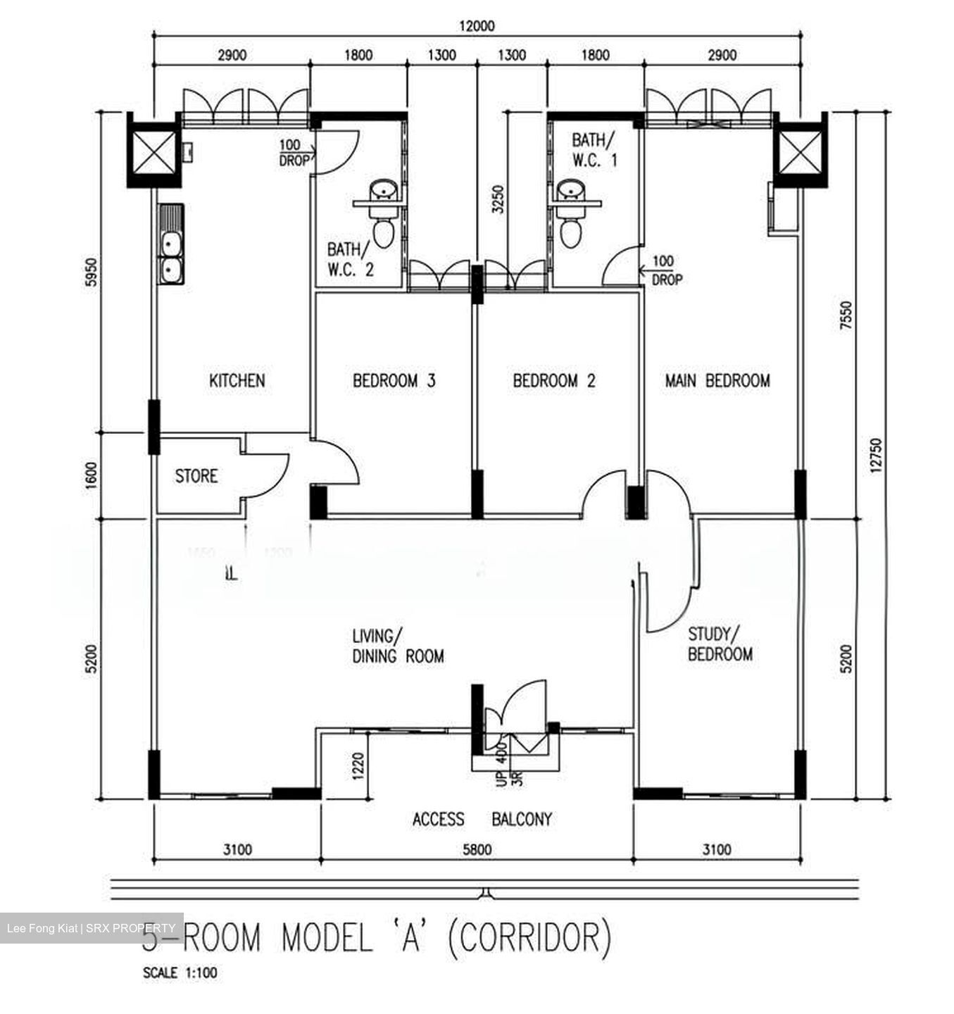 Blk 242 Yishun Ring Road (Yishun), HDB 5 Rooms #535345631